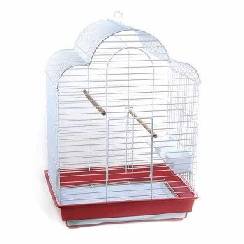 Pet Κλουβί Μεσαίο 52x41x71cm +Συρτάρι 1130-RD Κόκκινο