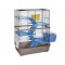 Imac Κλουβί Μικρών Ζώων Double 80 Blue/Azzuro 80×48,5x104cm