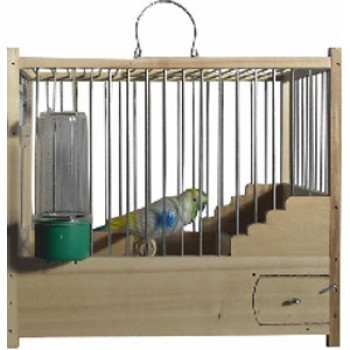 Ξύλινο Κλουβί 1019LUX Λουξ 25,50x16x22,50cm