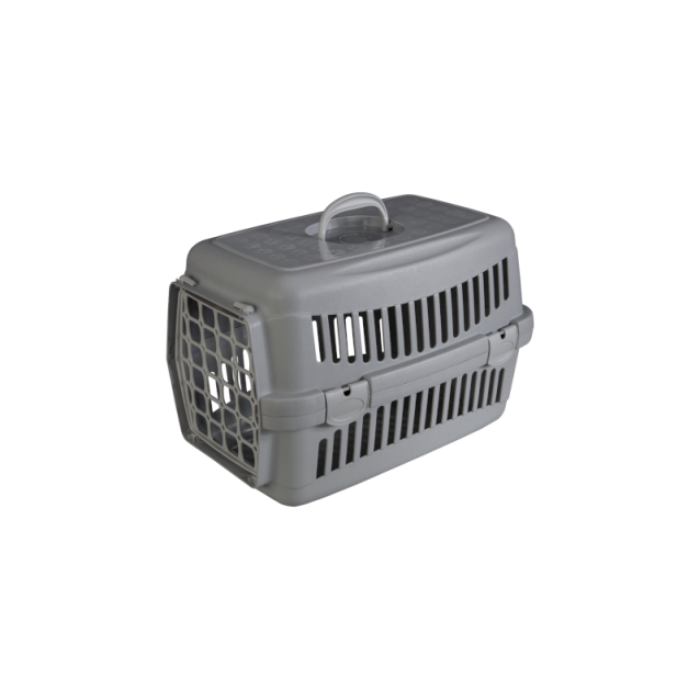 Felix Mix Box Μεταφοράς Με Πλαστική Πόρτα Γκρι 48x32,5x32,5cm