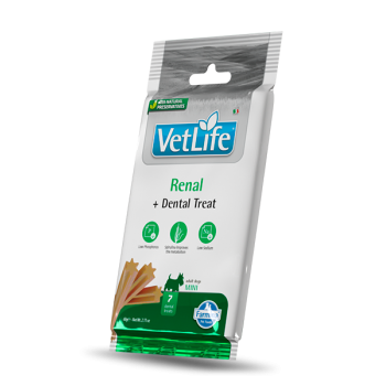 Farmina Vet Life Canine Dental Treat Renal Adult Mini 60gr