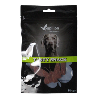 Papillon Tasty Snack Λιχουδιά Σκύλου Λωρίδες Αρνιού 80gr