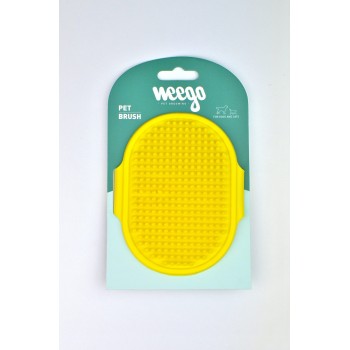 Weego Pet Brush Βούρτσα Χτενίσματος Yellow