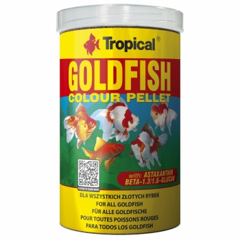 Tropical Goldfish Colour Pellet 100ml