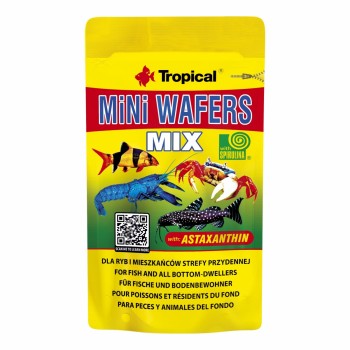 Tropical Mini Wafers Mix Doypack 18gr
