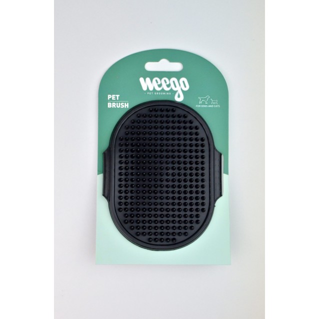 Weego Pet Brush Βούρτσα Χτενίσματος Black
