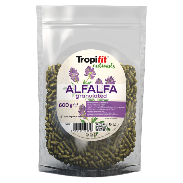 Tropical Tropifit Naturals Συμπιεσμένο Alfalfa Σακουλάκι 600gr