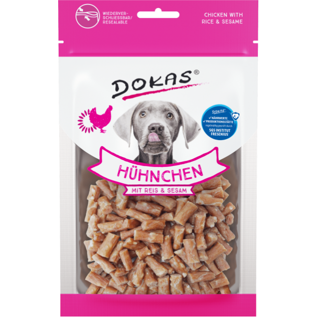 Dokas Λιχουδιές Σκύλου Chicken With Rice And Sesame 70gr