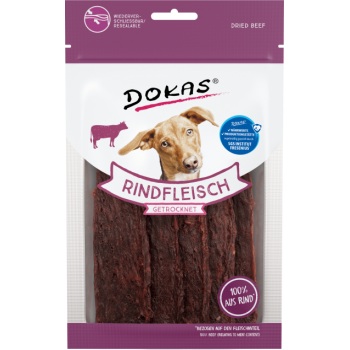 Dokas Λιχουδιές Σκύλου Dried Beef Sliced 70gr
