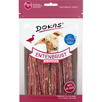 Dokas Λιχουδιές Σκύλου Duck Breast Strips 70gr