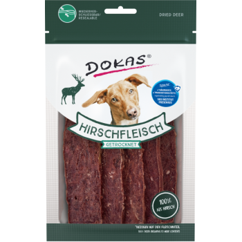 Dokas Λιχουδιές Σκύλου Dried Deer Meat Sliced 60gr