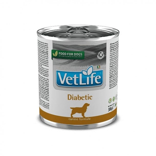 Farmina Vet Life Natural Diet Diabetic Wet Food Dog 300gr