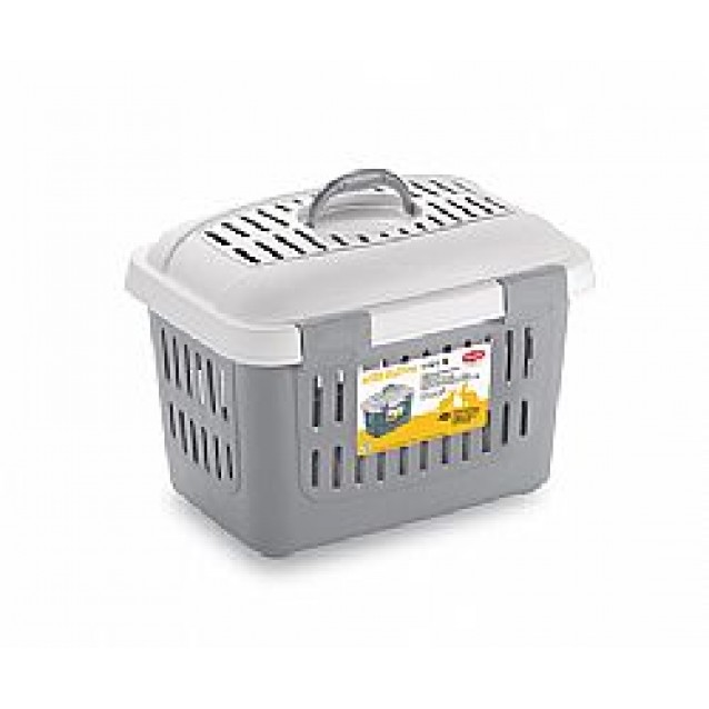 Stefanplast Gulliver Midi Κλουβί Μεταφοράς Stone Grey 45x33x33cm