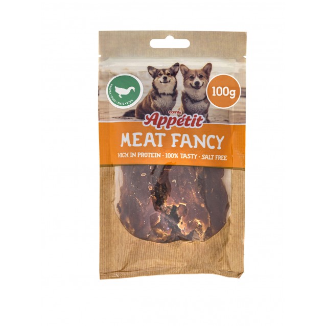 Comfy Appetit Meat Fancy Duck Breast Λιχουδιά Σκύλου Με Στήθος Πάπιας 100gr