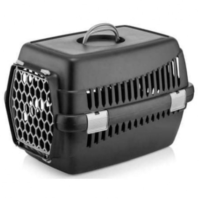 Zampa Κλουβί Μεταφοράς Zoro Μαύρο No2 55 x 37 x 36cm