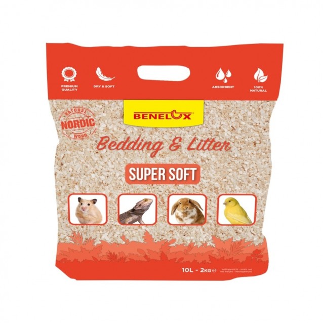 Benelux Supersoft Υπόστρωμα Λεύκας 2mm 10lt/2kg