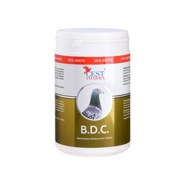 Cest Pharma BDC Μπυρομαγιά – Δεξτρόζη – Βιτ.C 600gr