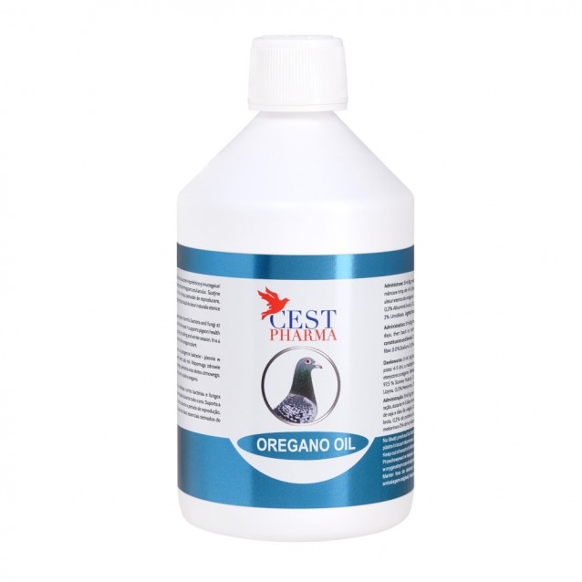 Cest Pharma Oregano Oil Ριγανέλαιο Για Περιστέρια 500ml