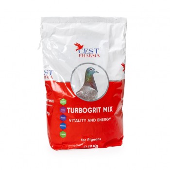 Cest Pharma Turbo Grit Mix Μείγμα πέτρας πέψης για περιστέρια 10kg