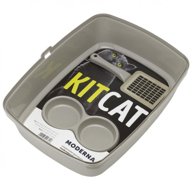 Moderna KitCat Starterkit Large Γκρι 50x38x10.8cm