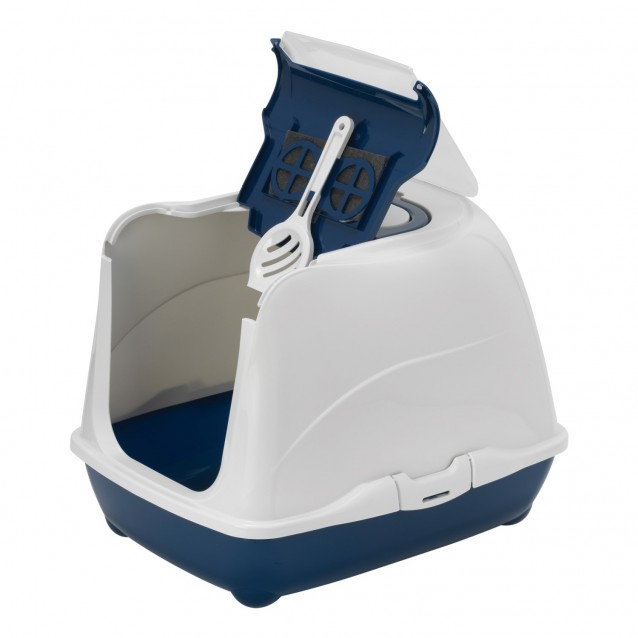 Moderna Flip Cat 57 Large Τουαλέτα Γάτας Μπλε 57,8×43,9×41,5cm