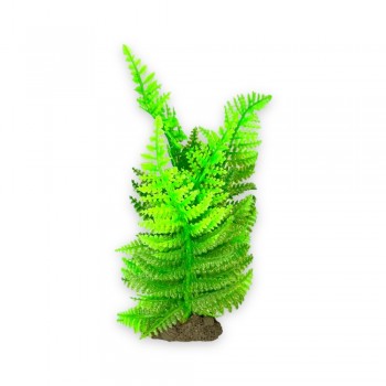 Aqua One Πλαστικό Φυτό Ενυδρείου Broad Leaf Fern 20cm
