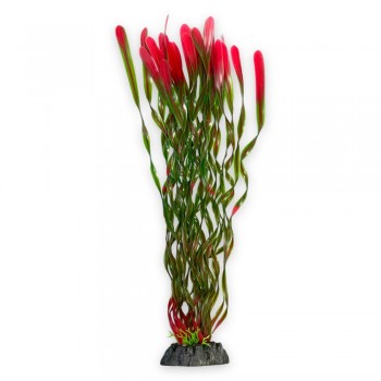 Aqua One Πλαστικό Φυτό Ενυδρείου Corkscrew Val Red 40cm