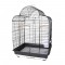 Pet Κλουβί Μεσαίο 52x41x71cm +Συρτάρι 1130B Μαύρο