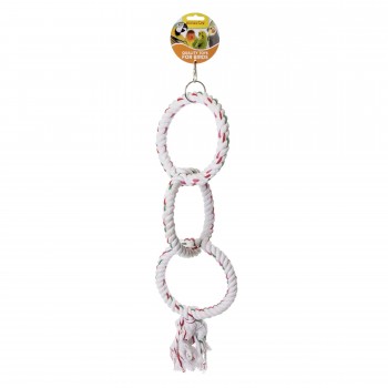 Benelux Rope Ring Triple, Κούνια για Παπαγάλους 15.5x60cm