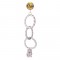 Benelux Rope Ring Triple, Κούνια για Παπαγάλους 15.5x60cm