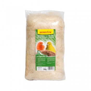Benelux Υλικό Φωλιάς Premium Sisal Μπεζ 500gr