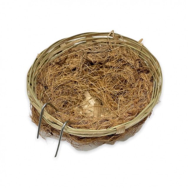 Benelux Φωλιά από Μπαμπού & Καρύδα 11,5×5,5cm