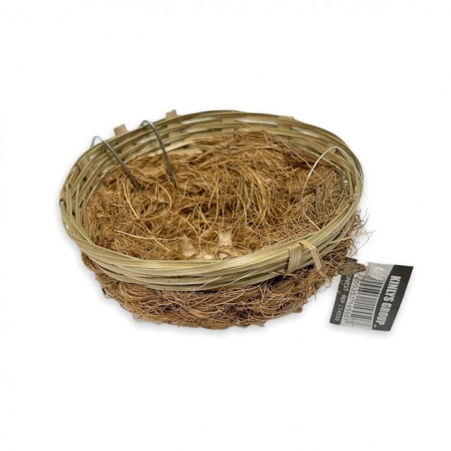 Benelux Φωλιά από Μπαμπού & Καρύδα 11,5×5,5cm