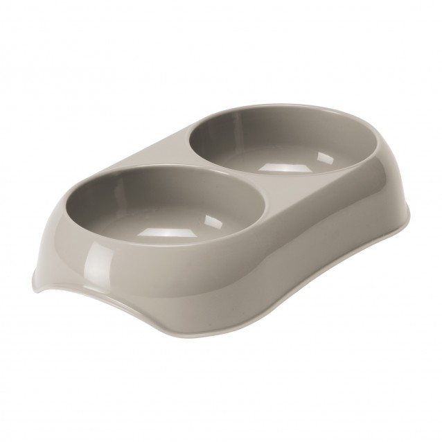 Moderna Double Gusto Bowl XSmall 2x200ml Warm Grey