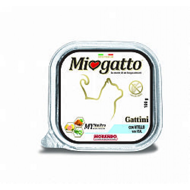 Miogatto Κεσεδάκι Kitten Beef 100gr
