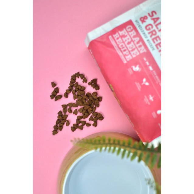 Weego Adult Cat Salmon & Green Tea Sterilized 7kg