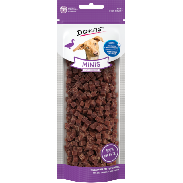Dokas Λιχουδιές Σκύλου Minis Duck Breast 70gr