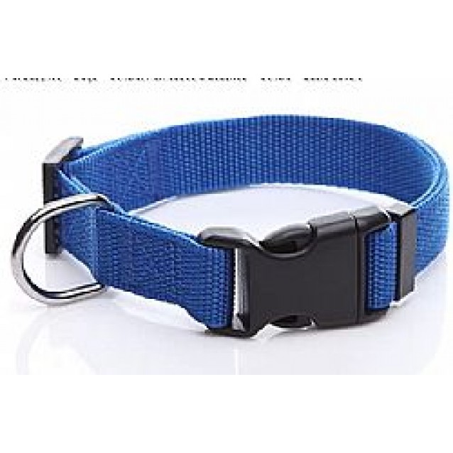 Natural Περιλαίμιο Ιμάντας Μπλε Medium 1.6cm x 26-41cm