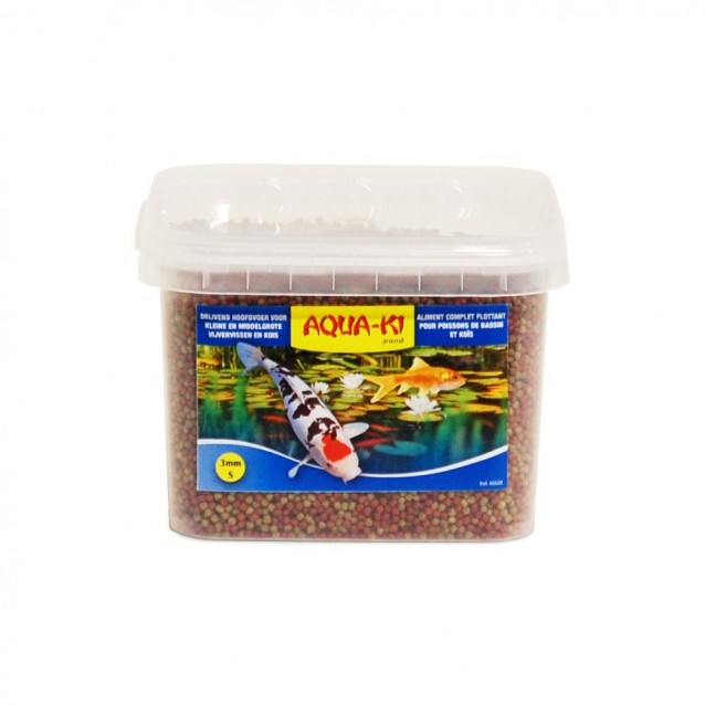 Aqua-ki Τροφή Blue Pond Fish Mix 3mm Κουβάς 3,5lt/1,225kg Aqua-ki Τροφή Blue Pond Fish Mix 3mm Κουβάς 3,5lt/1,225kg