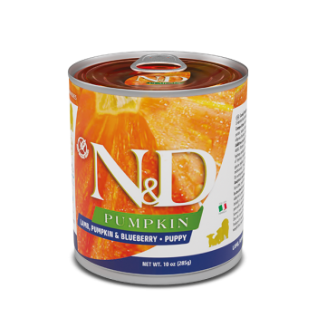 Farmina N&D Grain Free Pumpkin Canine Puppy Lamb & Blueberry 285gr