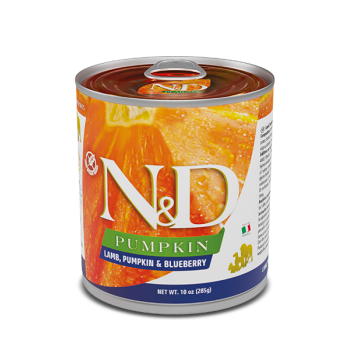 Farmina N&D Grain Free Pumpkin Canine Adult Lamb & Blueberry 285gr