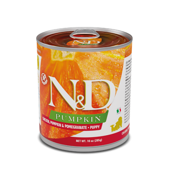 Farmina N&D Grain Free Pumpkin Canine Puppy Chicken & Pomegranate 285gr