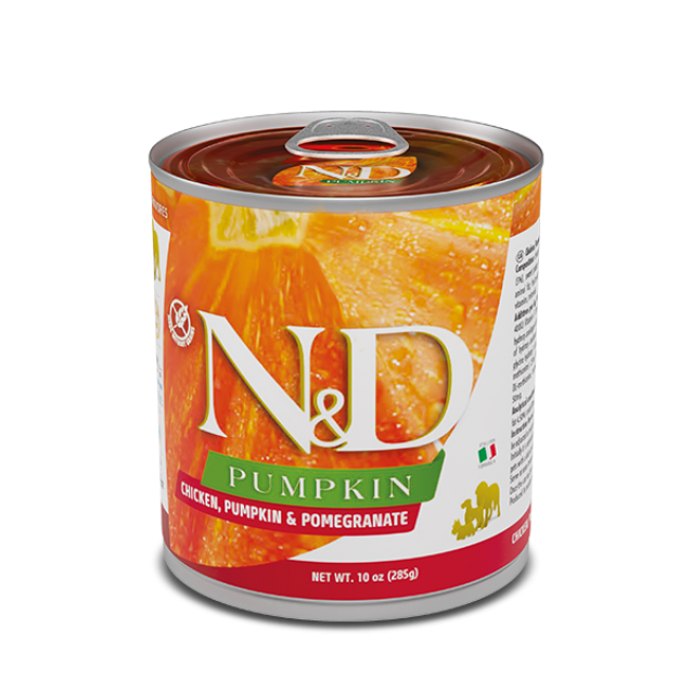 Farmina N&D Grain Free Pumpkin Canine Adult Chicken & Pomegranade 285gr