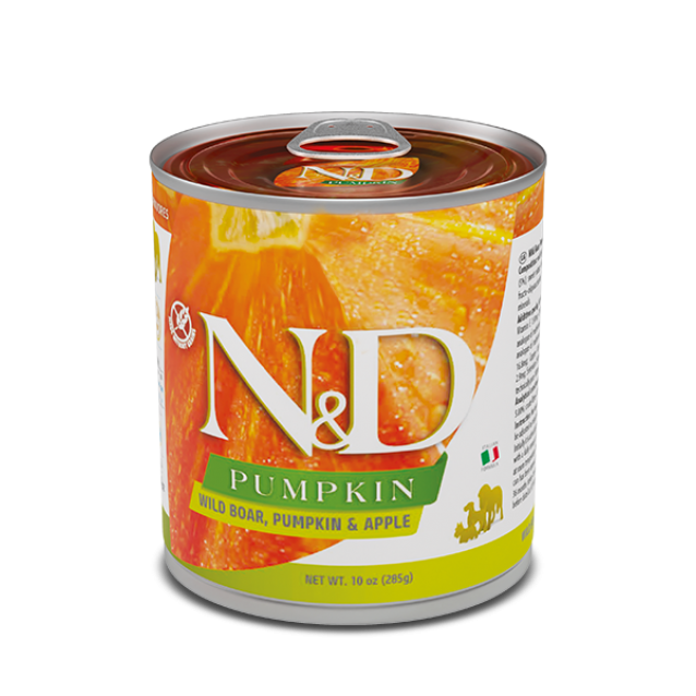 Farmina N&D Grain Free Pumpkin Canine Adult Mini Boar & Apple 285gr