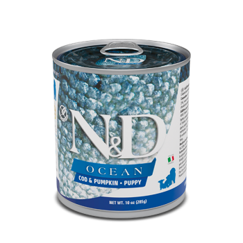 Farmina N&D Ocean Canine Puppy Codfish & Pumpkin 285gr