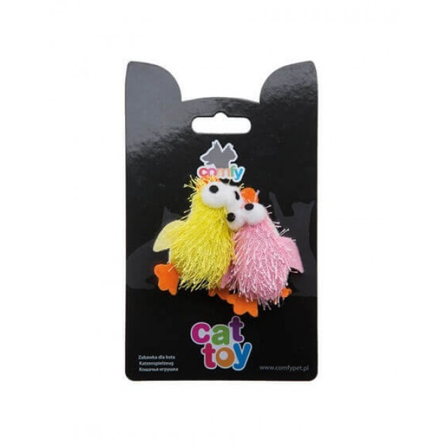 Aquael Comfy Παιχνίδι Γάτας Fluffy Duck Set 5cm