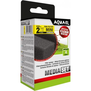 Aquael Sponge Fan Mini Plus Ανταλλακτικό Σφουγγαράκι Για Φίλτρο Fan Mini Plus 2 Τεμ.