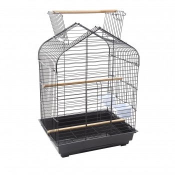 Blu The Parrot Cage Black No1 52x41x73.5cm