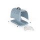 Imac Linus Cabrio Κλουβί Μεταφοράς Για Σκύλο & Γάτα 2nd Life Plastic Avio Blue 52.5x32x34,5cm