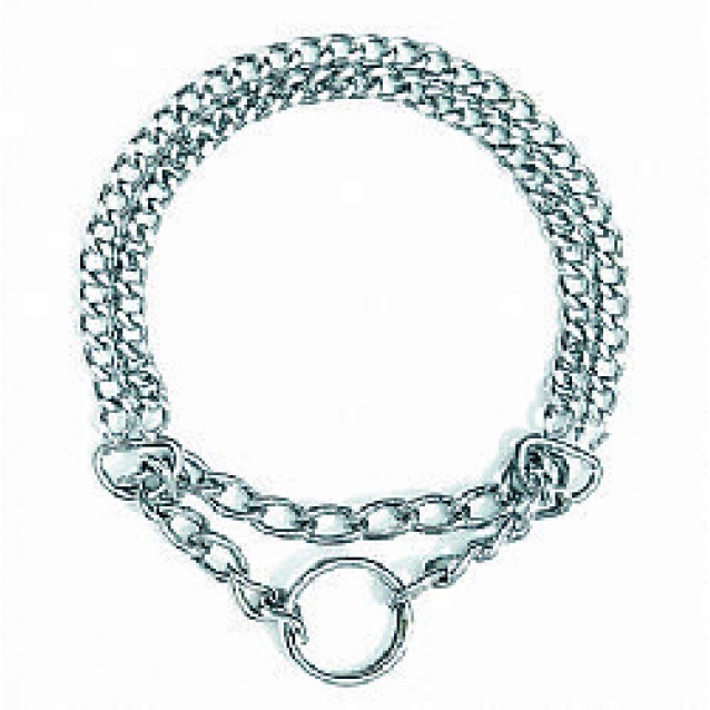 Natural Πνίχτης Διπλή αλυσίδα Nο2 2.5mm x 46cm